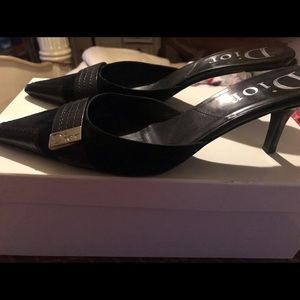 Dior Black Leather Beautiful Shoes
